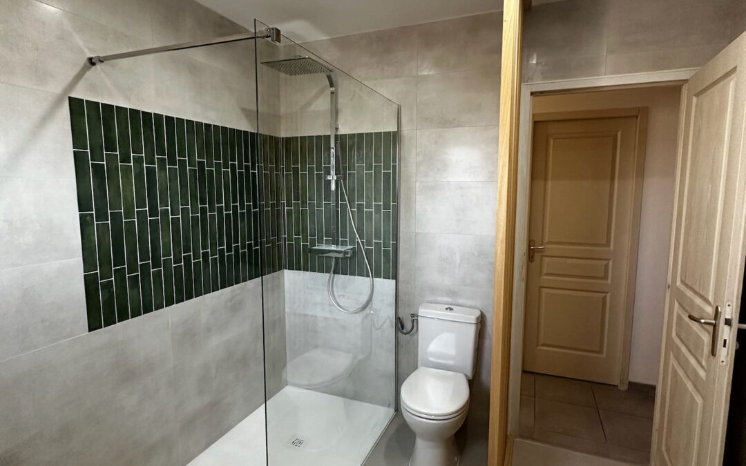 Rénovation complète salle de bain à Vendargues