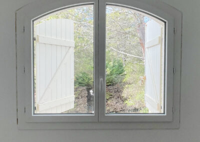 Remplacement fenêtre pvc arc surbaissé Montpellier