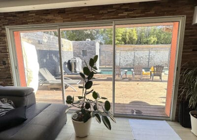Pose en rénovation fenêtre, coulissant et volet roulant aluminium Le Crès