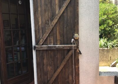 Remplacement volet bois Montpellier