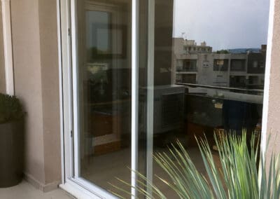 Remplacement d’une baie vitrée coulissante à Montpellier