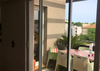 Remplacement porte fenêtre coulissante Montpellier